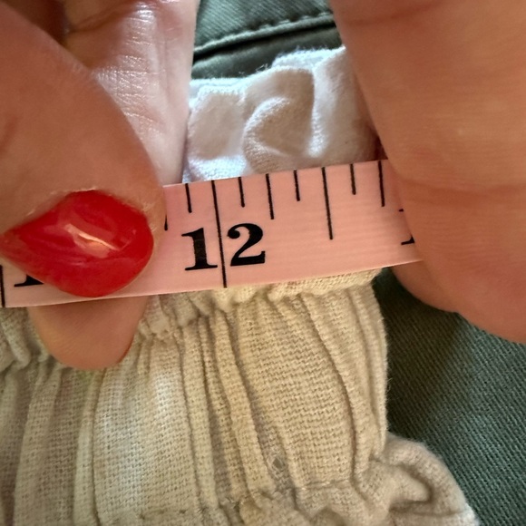 Rewash Light Beige Linen Drawstring Pants • Women’s small - Picture 6 of 8